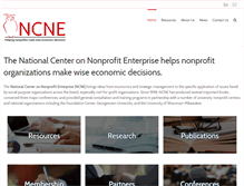 Tablet Screenshot of nationalcne.org